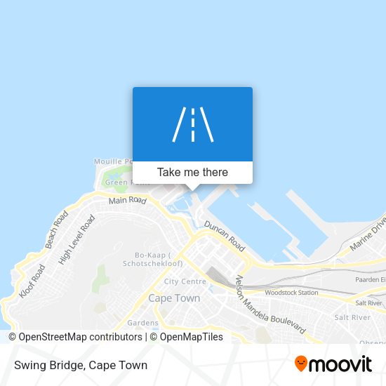 Swing Bridge map