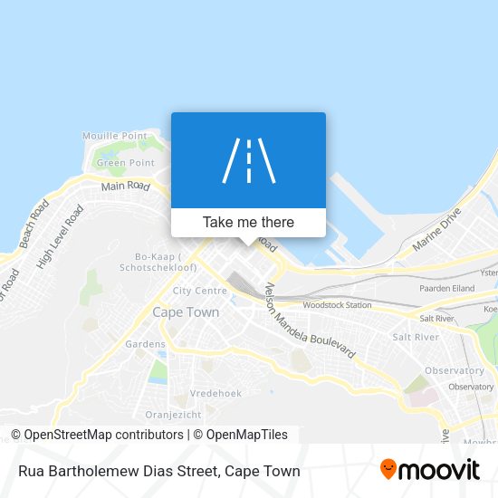 Rua Bartholemew Dias Street map