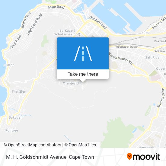 M. H. Goldschmidt Avenue map