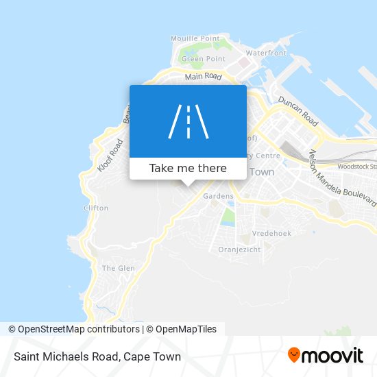 Saint Michaels Road map