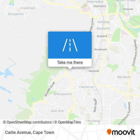 Caille Avenue map