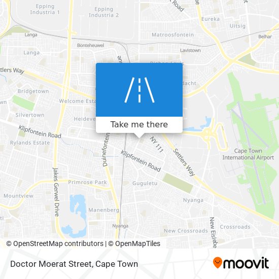 Doctor Moerat Street map