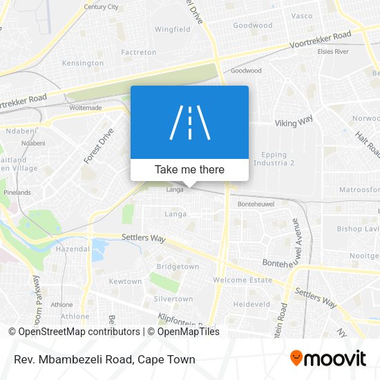 Rev. Mbambezeli Road map