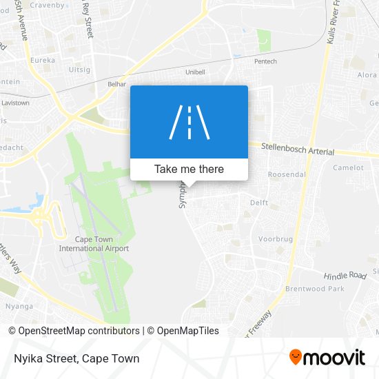 Nyika Street map