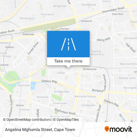 Angelina Mghumla Street map