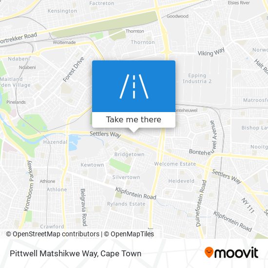 Pittwell Matshikwe Way map