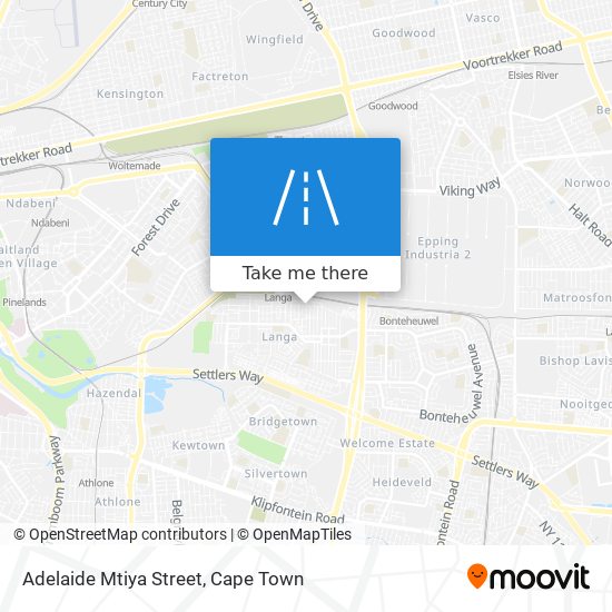 Adelaide Mtiya Street map