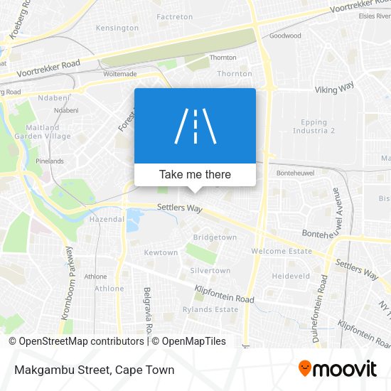 Makgambu Street map