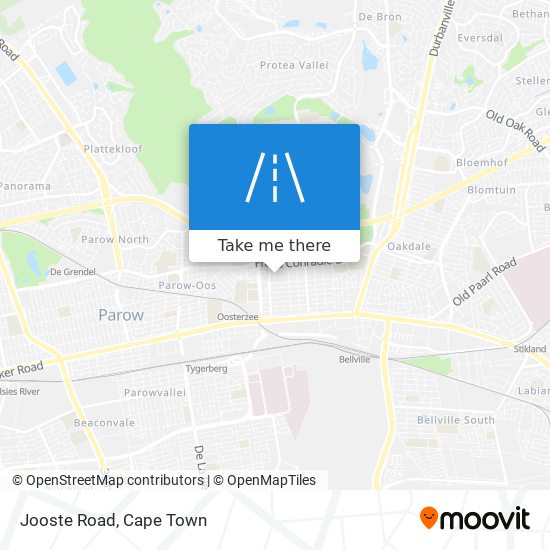 Jooste Road map