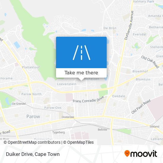 Duiker Drive map