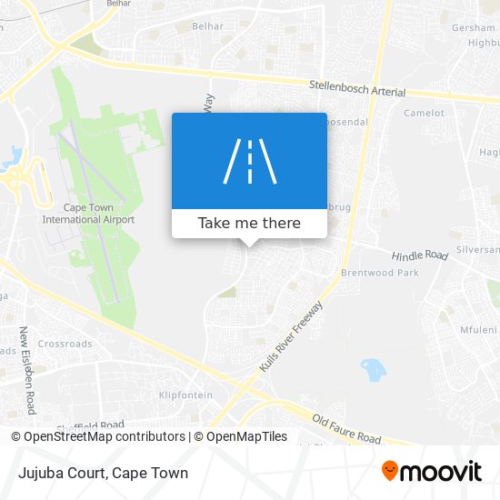 Jujuba Court map