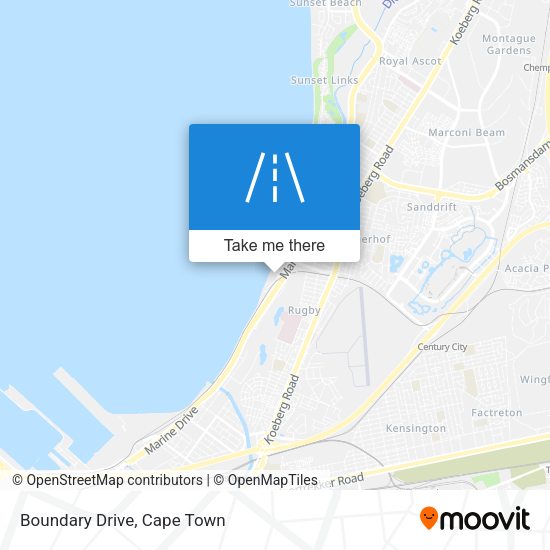 Boundary Drive map