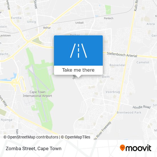 Zomba Street map