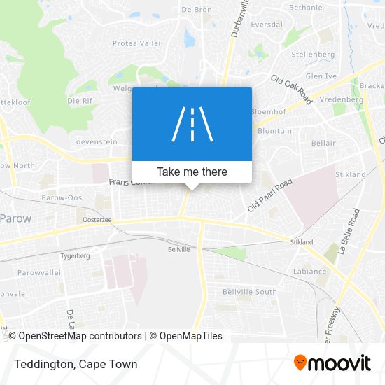 Teddington map