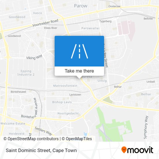 Saint Dominic Street map