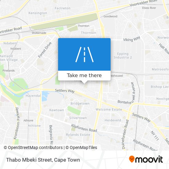 Thabo Mbeki Street map