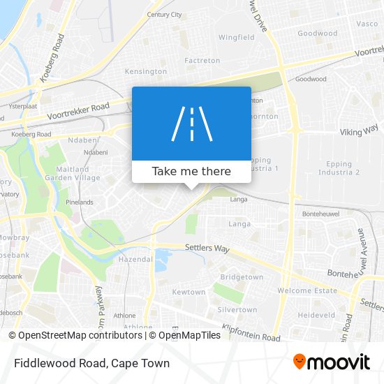 Fiddlewood Road map