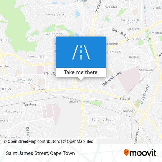 Saint James Street map