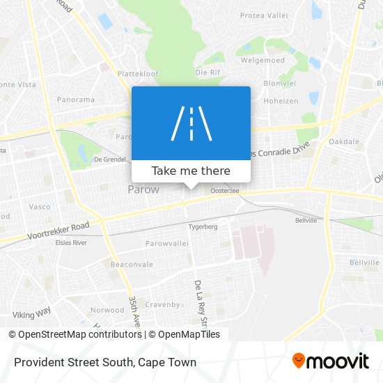 Provident Street South map