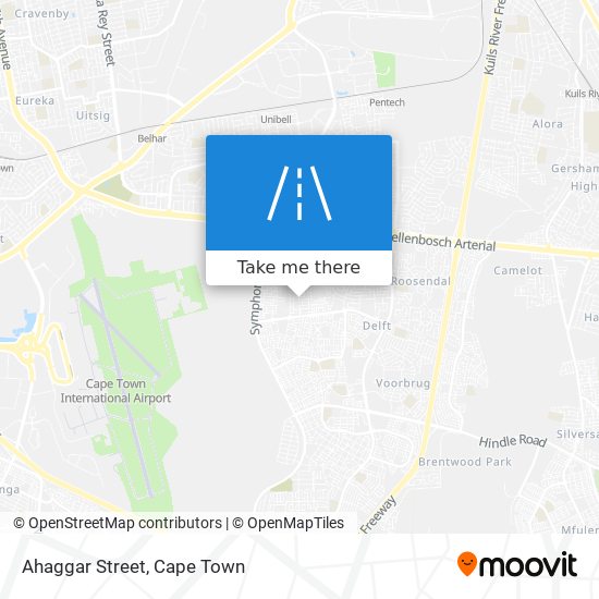 Ahaggar Street map
