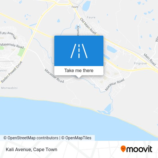 Kali Avenue map