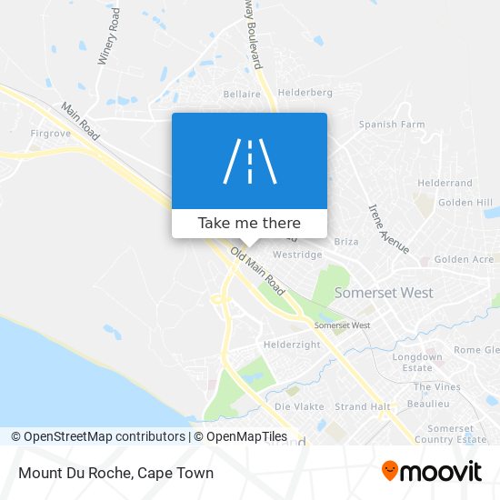 Mount Du Roche map