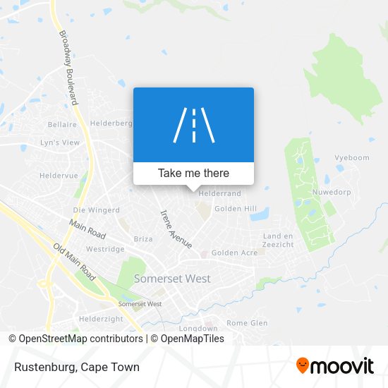 Rustenburg map