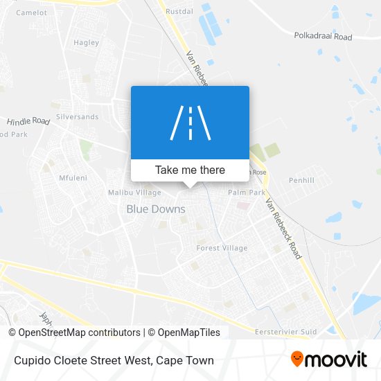 Cupido Cloete Street West map