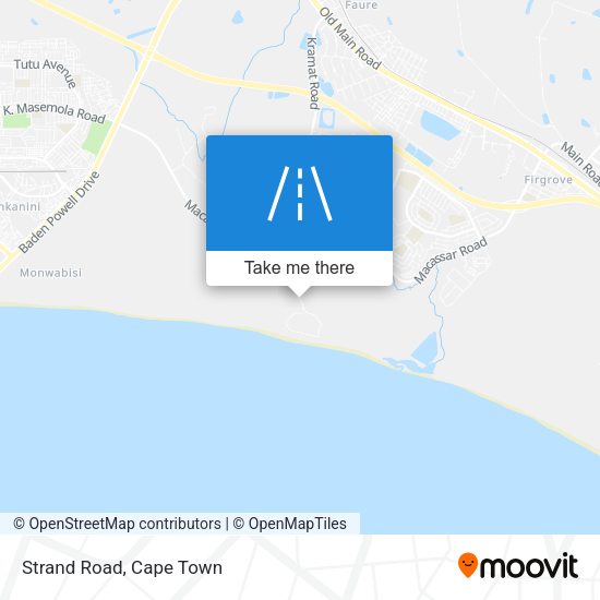 Strand Road map