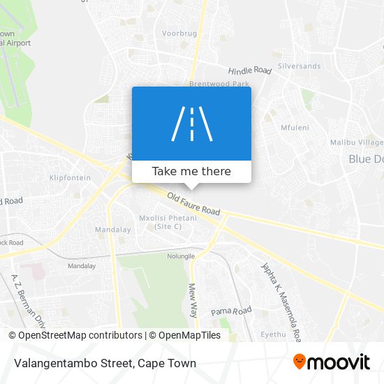 Valangentambo Street map