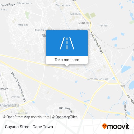 Guyana Street map