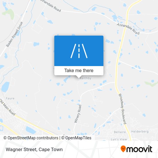 Wagner Street map