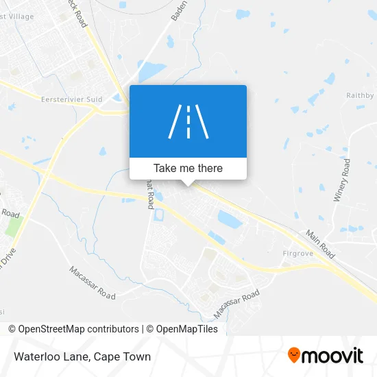 Waterloo Lane map