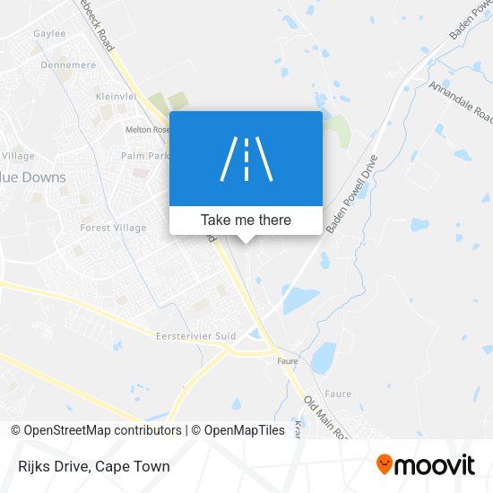 Rijks Drive map