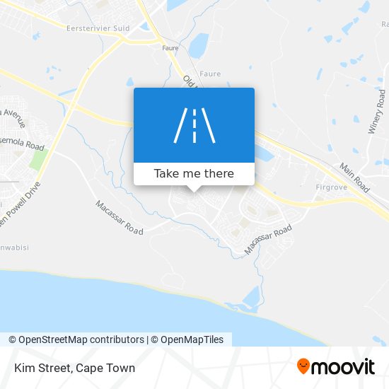 Kim Street map