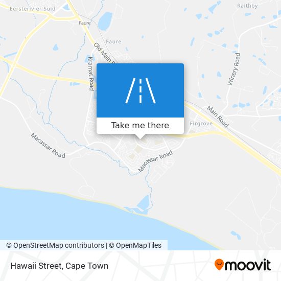 Hawaii Street map