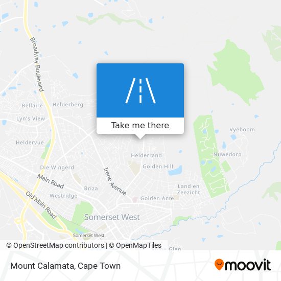 Mount Calamata map