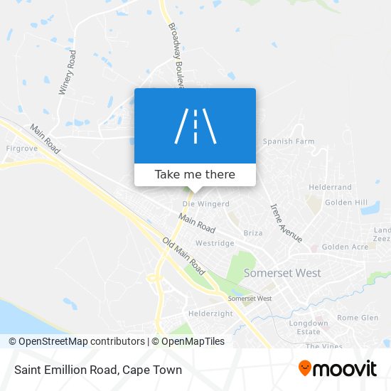 Saint Emillion Road map