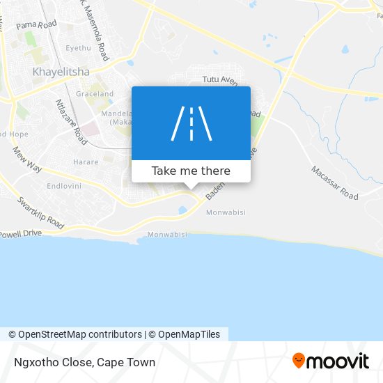 Ngxotho Close map