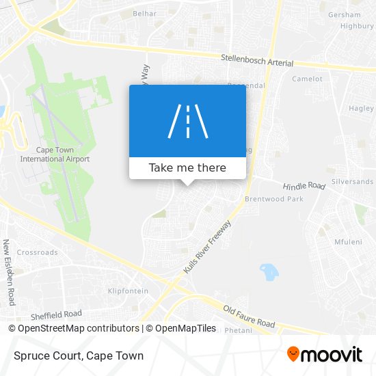 Spruce Court map