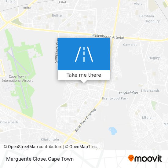 Marguerite Close map