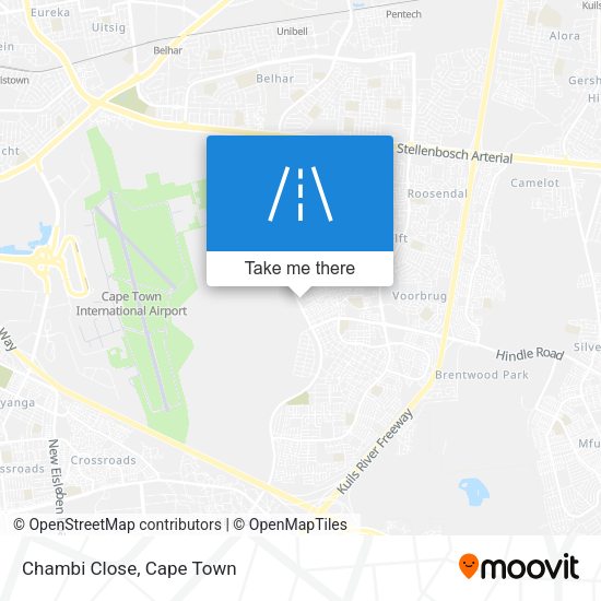 Chambi Close map