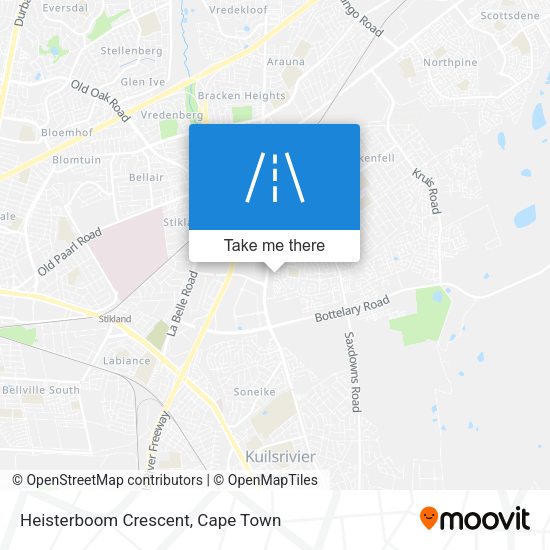 Heisterboom Crescent map