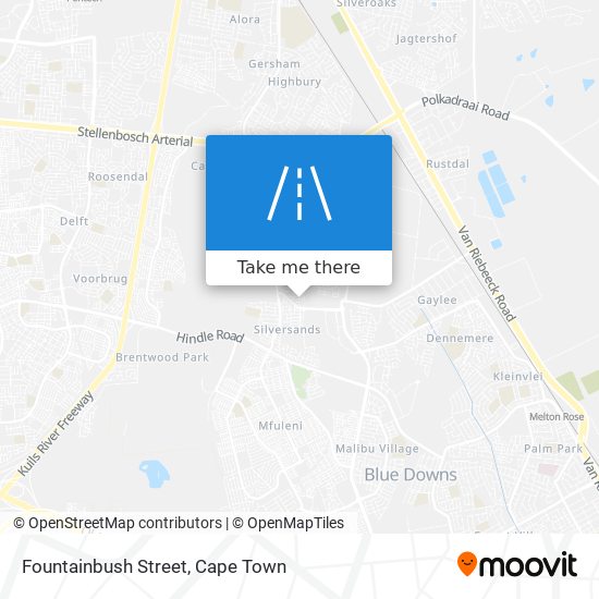 Fountainbush Street map