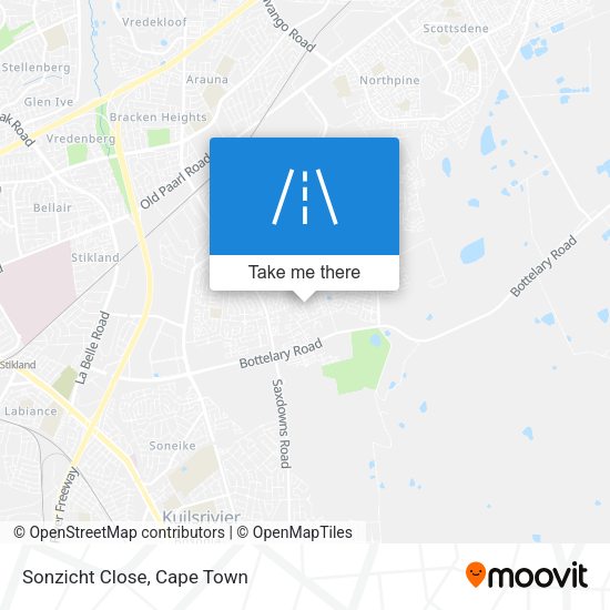 Sonzicht Close map