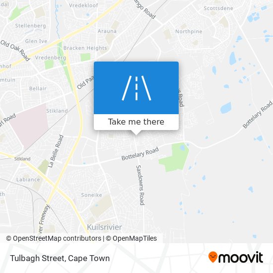 Tulbagh Street map