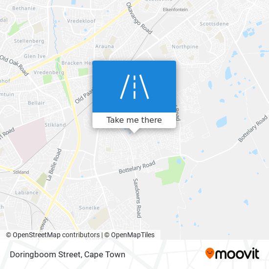 Doringboom Street map