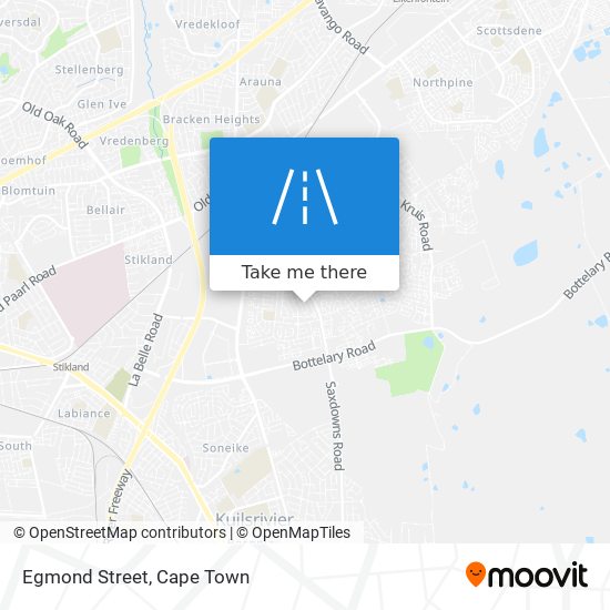 Egmond Street map
