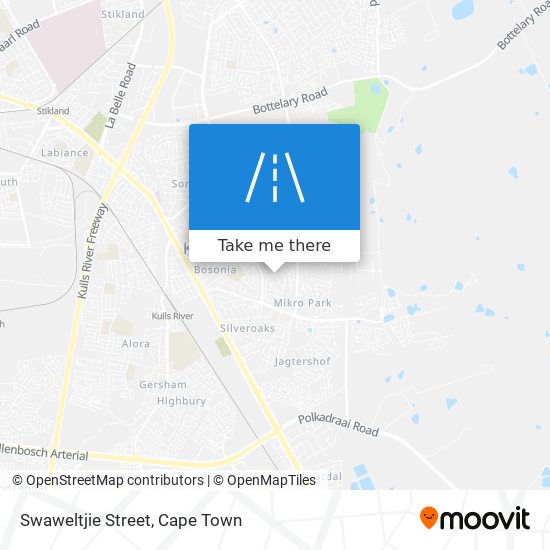 Swaweltjie Street map