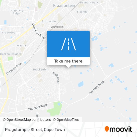 Pragstompie Street map